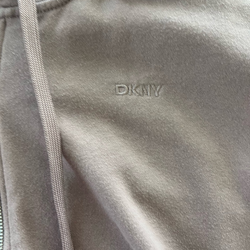 DKNY Mauve Zip-Up Hoodie - Picture 2 of 5